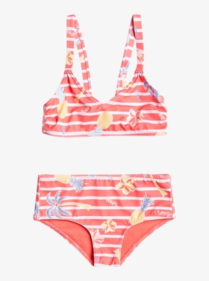 Bikini Roxy 2-7 Little Pineapple Bralette Set Rose Enfant | DBX-84288824