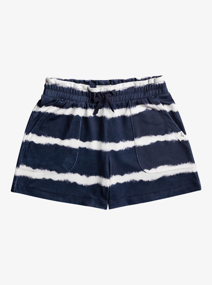 Shorts Roxy Unstoppable Indigo Stripes Enfant | IIL-09519547