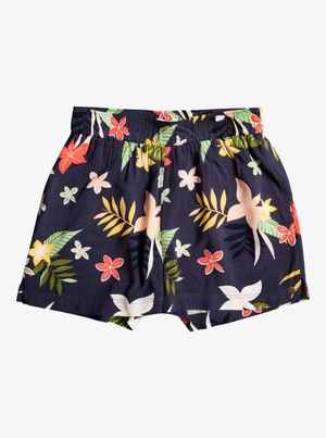 Shorts Roxy 4-16 Blue Ocean Floor Elasticized Indigo Enfant | MEX-53881623