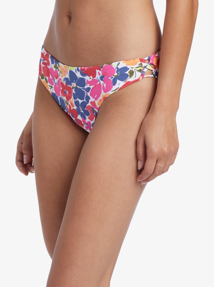 Bas De Bikini Roxy Printed Beach Classics Hipster Multicolore Femme | BGB-82887715