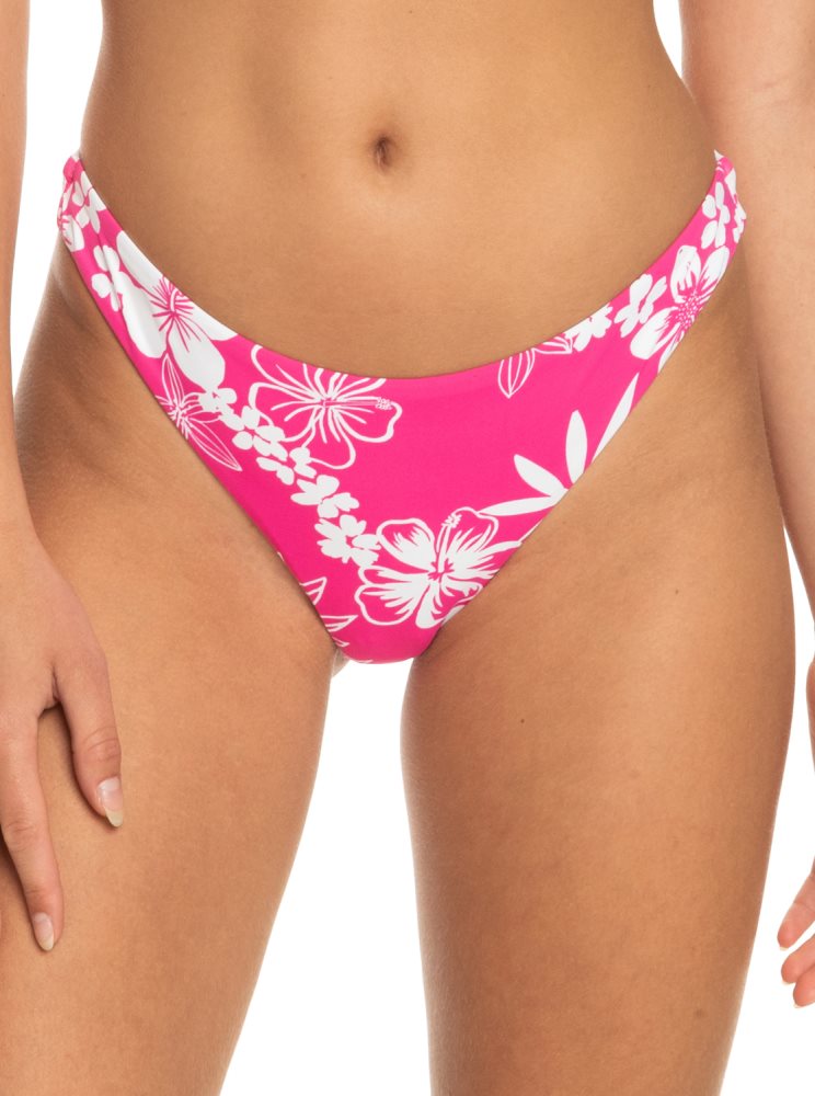 Bas De Bikini Roxy Printed Beach Classics Cheeky Rose Femme | VGW-71497199