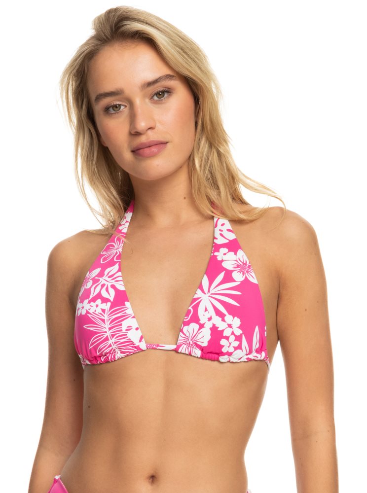 Hauts De Bikini Roxy Printed Beach Classics Elongated Rose Femme | MNF-72465354