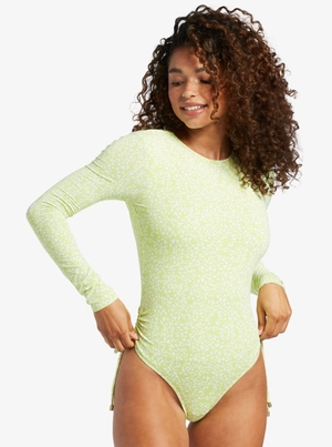 Rashguards Roxy Sunrise Tides UPF 50 Long Sleeve Swimsuit Vert Femme | SNP-46919323