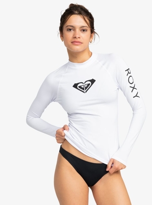 Rashguards Roxy Whole Hearted Long Sleeve UPF 50 Blanche Femme | MKS-46522413