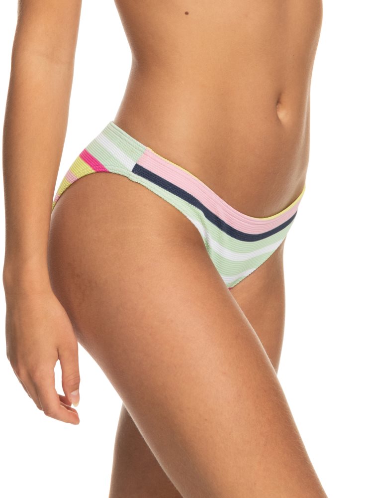 Bas De Bikini Roxy Stripe Soul Mid Taille Stripes Femme | WWR-26824212