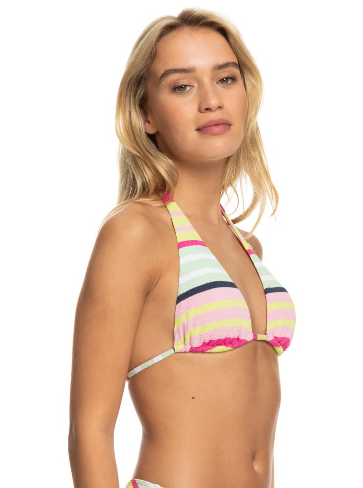 Hauts De Bikini Roxy Stripe Soul Tiki Tri Stripes Femme | HPG-46988873