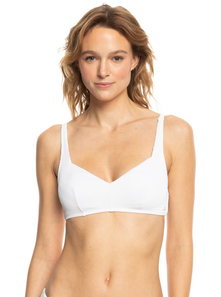 Hauts De Bikini Roxy Love The Sun Ray Blanche Femme | LJX-25110873