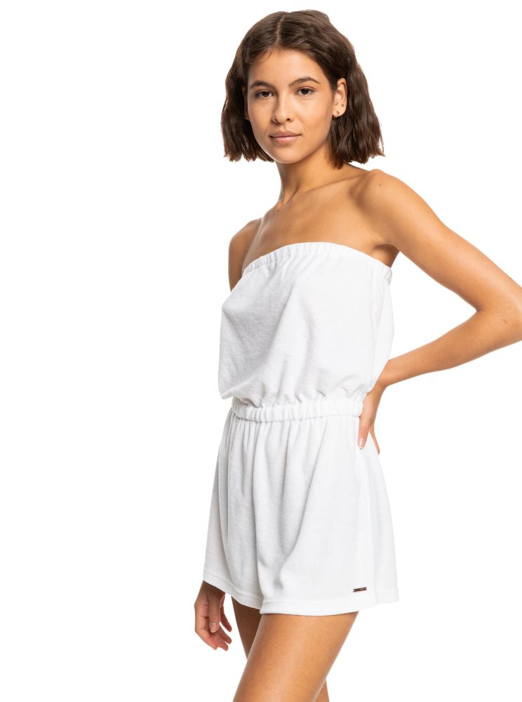 Rompers Roxy Special Feeling Blanche Femme | LMO-85949416