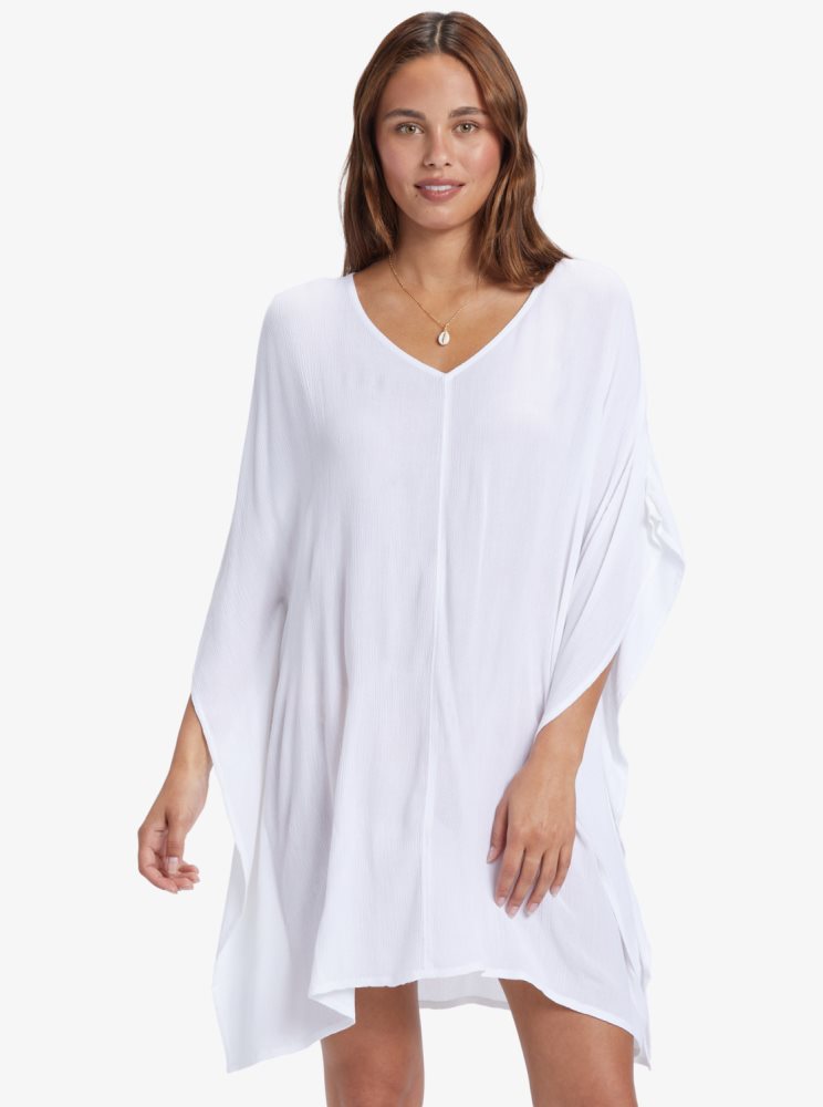 Poncho Roxy Moon Blessing Blanche Femme | RMT-47231492