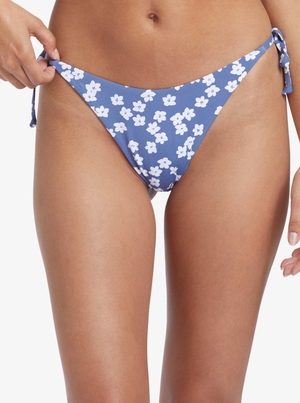 Bas De Bikini Roxy Palm Cruz Cheeky Bleu Femme | JPC-26803003