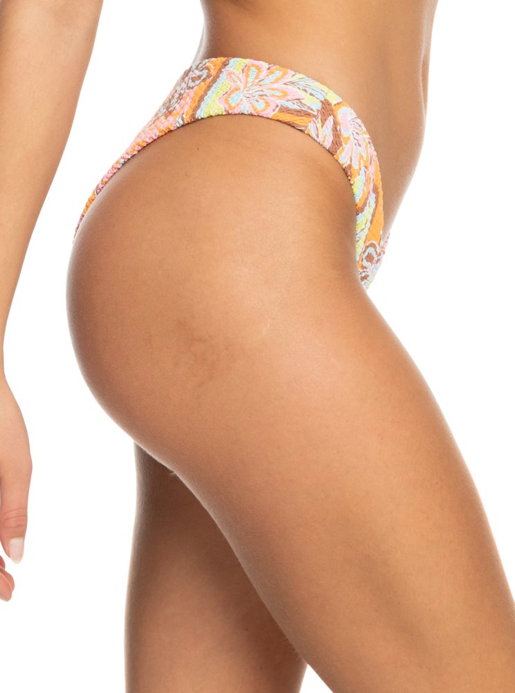 Bas De Bikini Roxy Floraldelic Cheeky Orange Femme | FEL-30155631