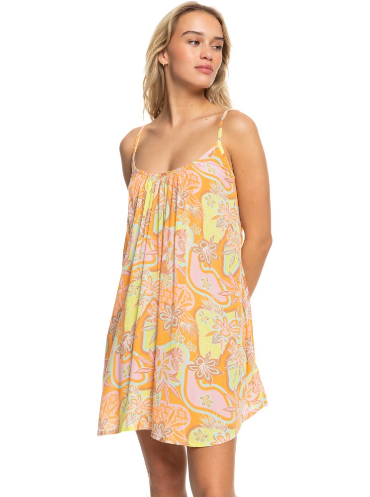 Peignoir Roxy Summer Adventures Beach Orange Femme | IYD-65270255