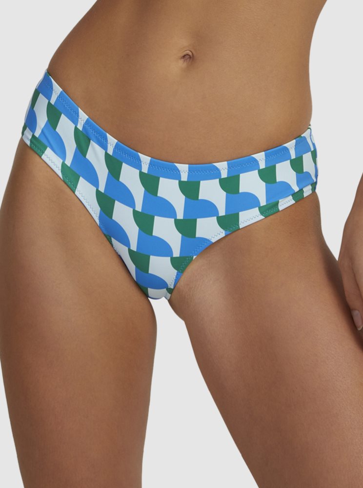 Bas De Bikini Roxy Geo Vibe Hipster Bleu Femme | IOY-86979636