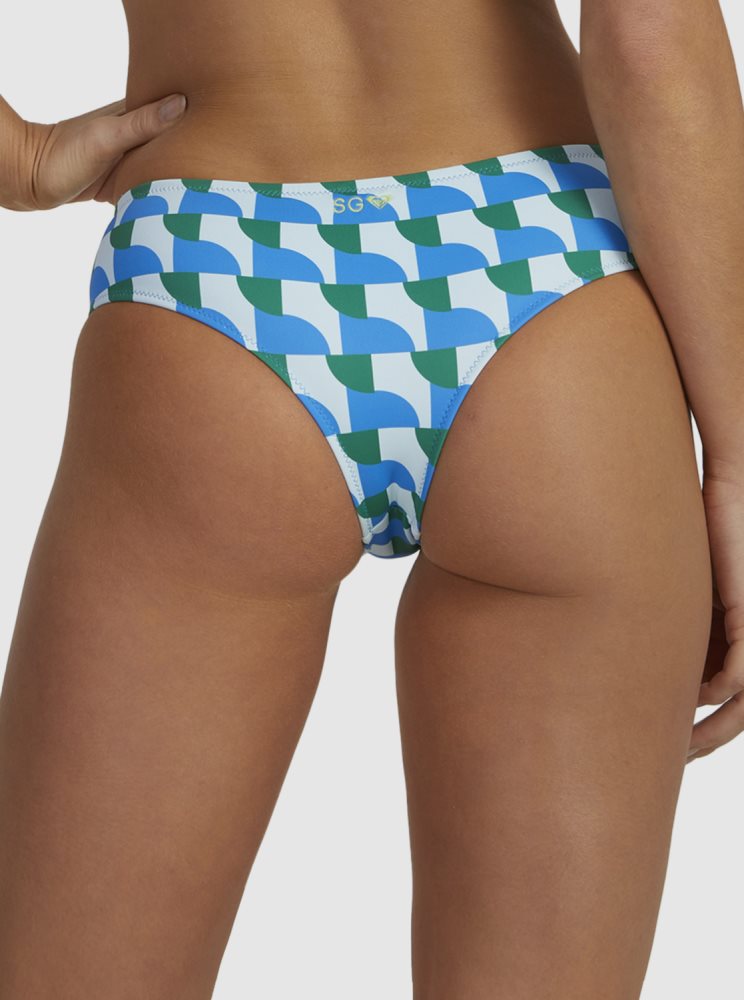 Bas De Bikini Roxy Geo Vibe Hipster Bleu Femme | IOY-86979636