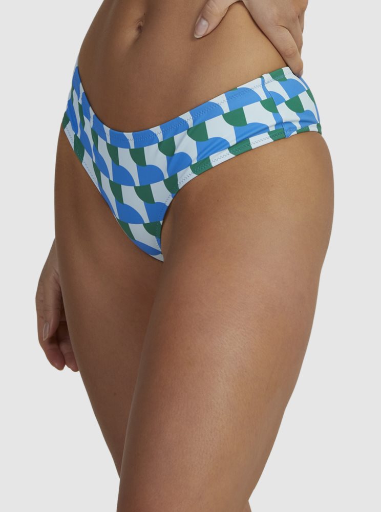 Bas De Bikini Roxy Geo Vibe Hipster Bleu Femme | IOY-86979636