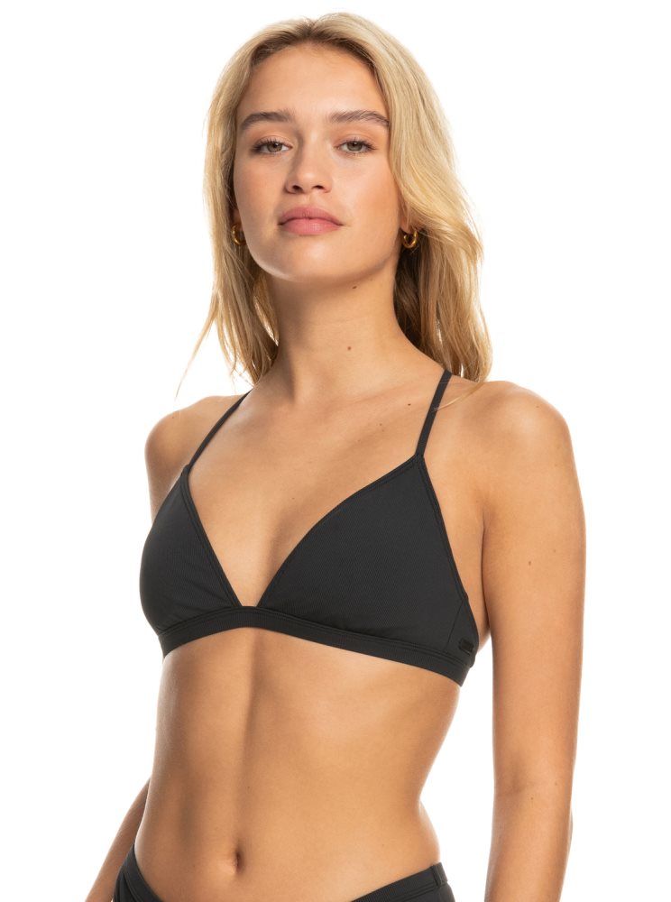 Hauts De Bikini Roxy Pro The Cut Back Triangle Grise Foncé Femme | KCL-74057395