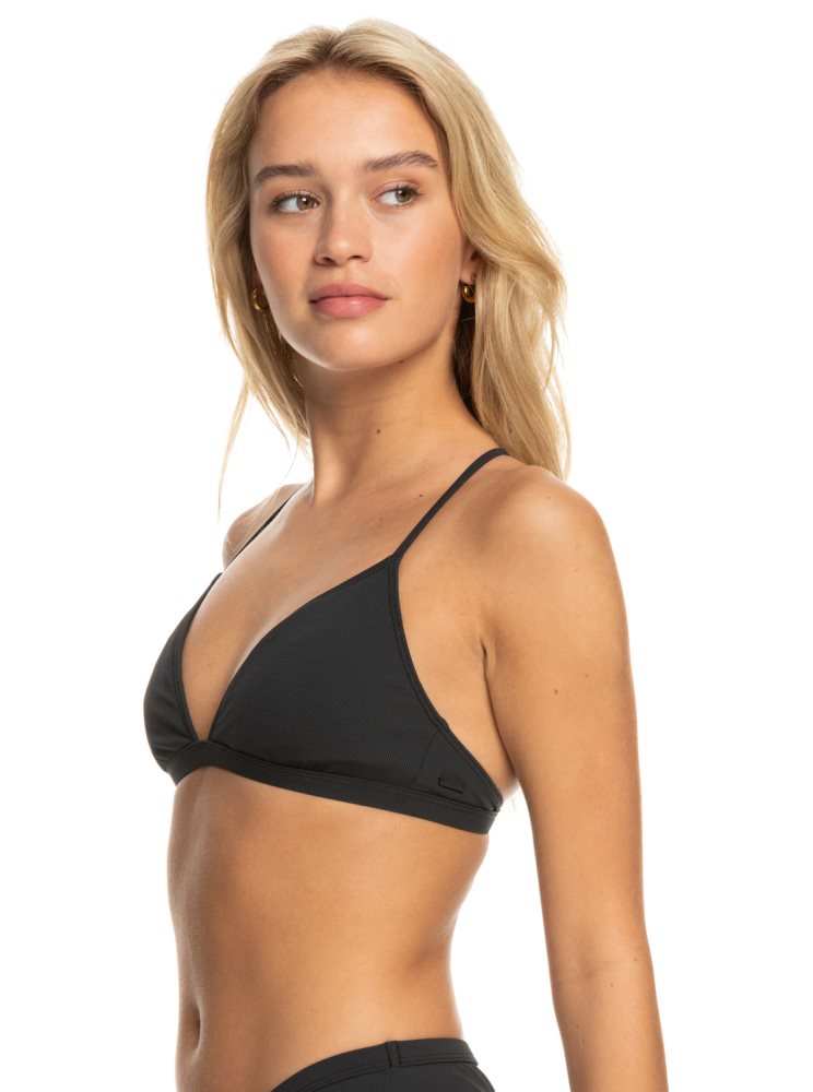 Hauts De Bikini Roxy Pro The Cut Back Triangle Grise Foncé Femme | KCL-74057395