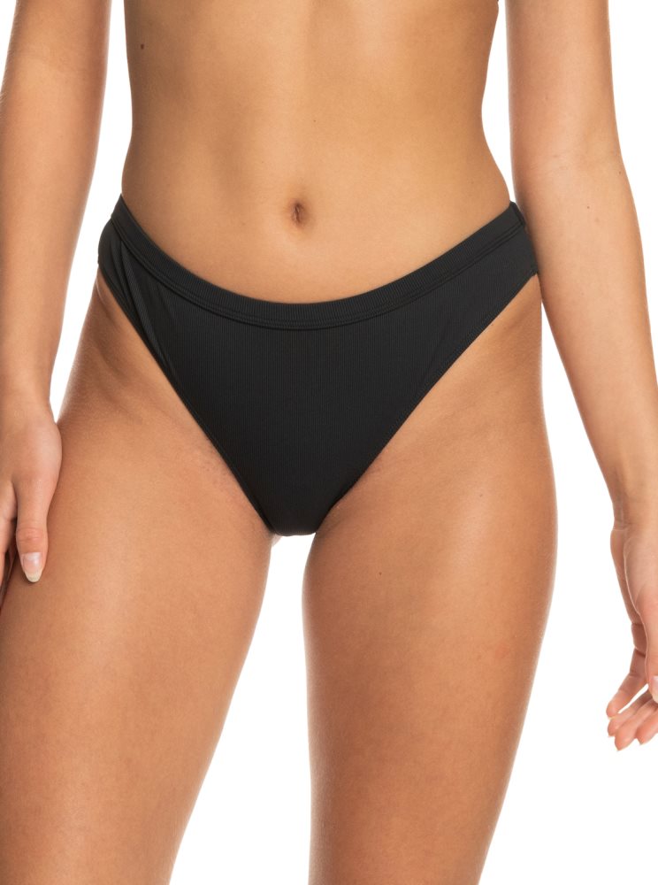 Bas De Bikini Roxy Pro The Snap Turn Cheeky Grise Foncé Femme | BYB-29777583