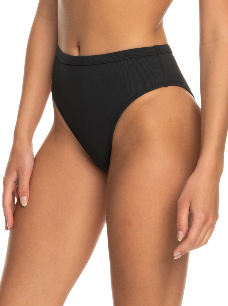 Bas De Bikini Roxy Pro The Backside Moderate Grise Foncé Femme | WHC-97759479