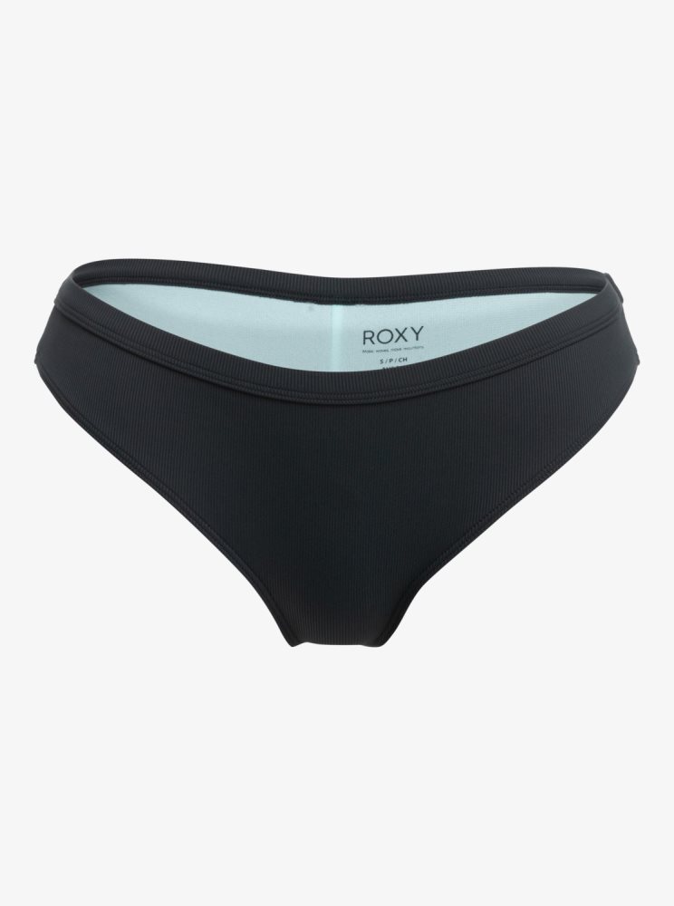 Bas De Bikini Roxy Pro The Snap Turn Cheeky Grise Foncé Femme | BYB-29777583