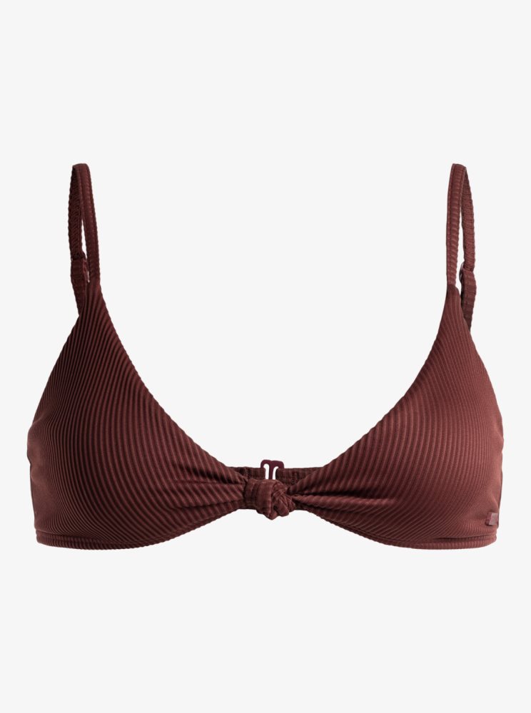 Hauts De Bikini Roxy Love The Surf Knot Chocolat Femme | OBW-96459989