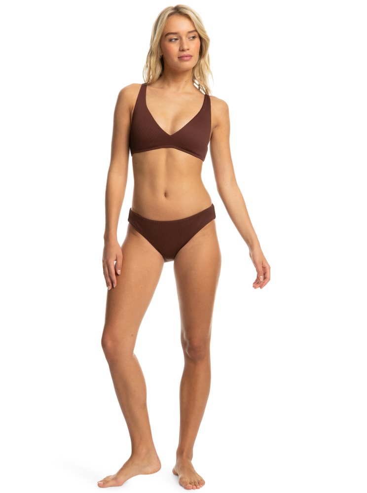 Bas De Bikini Roxy Love The Comber Chocolat Femme | IJR-04959393