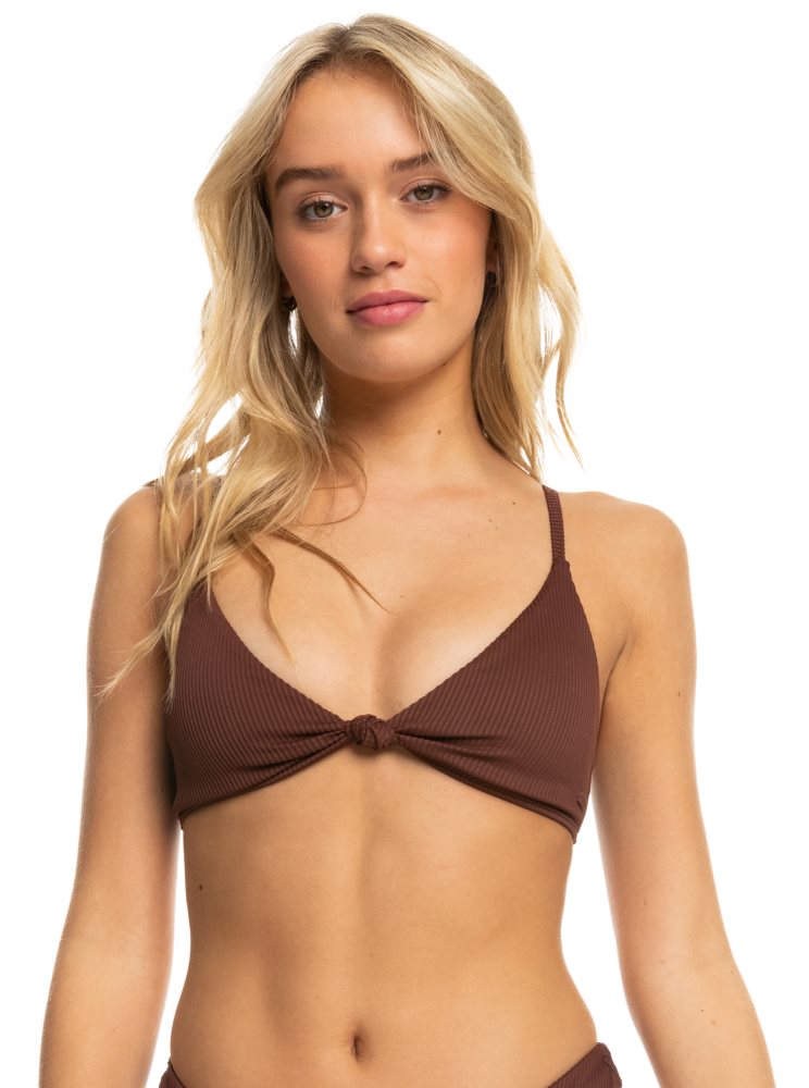 Hauts De Bikini Roxy Love The Surf Knot Chocolat Femme | OBW-96459989