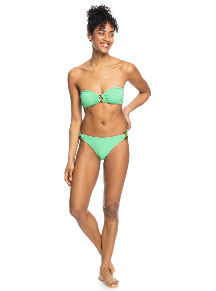 Bas De Bikini Roxy Color Jam Vert Femme | ORS-16190712