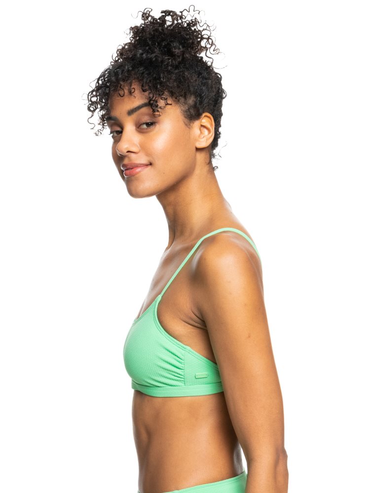 Hauts De Bikini Roxy Color Jam Bralette Vert Femme | CNZ-98975488