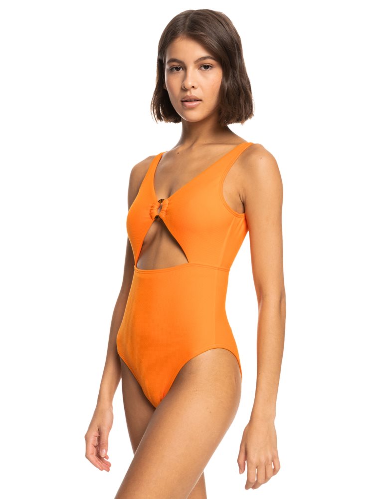 Maillots De Bain Roxy Color Jam Jaune Femme | RGJ-20292832