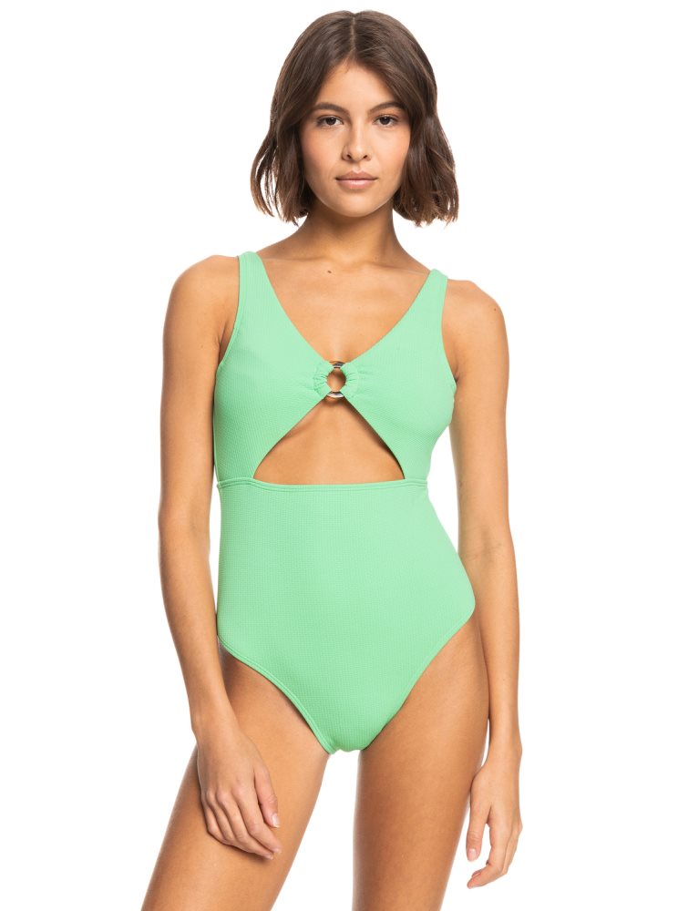 Maillots De Bain Roxy Color Jam Vert Femme | VLC-62936173