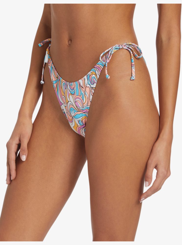 Bas De Bikini Roxy Beach Classics Cheeky Multicolore Femme | MXG-75457588