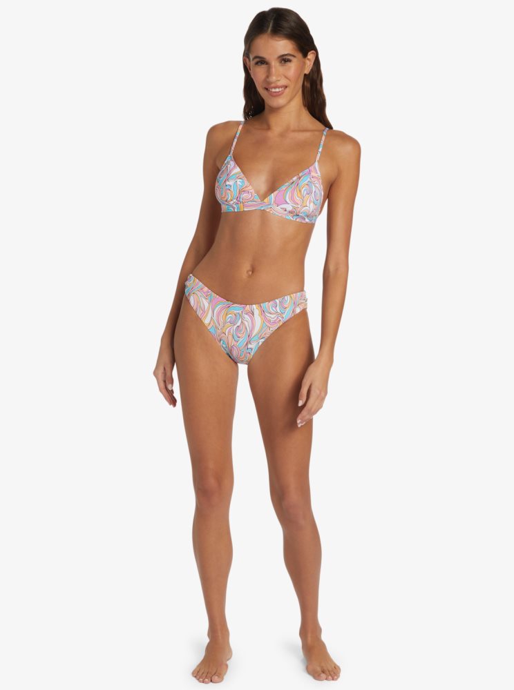 Hauts De Bikini Roxy Beach Classics Fixed Triangle Multicolore Femme | VRE-06156827