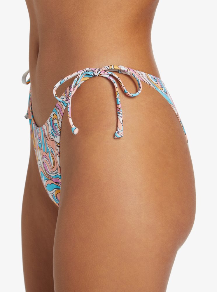 Bas De Bikini Roxy Beach Classics Cheeky Multicolore Femme | MXG-75457588