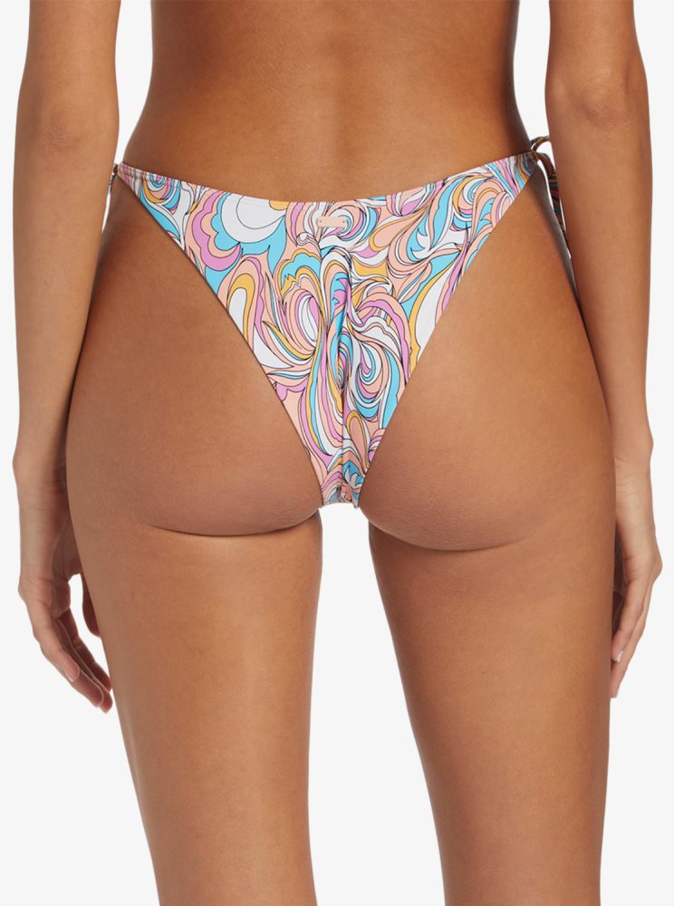 Bas De Bikini Roxy Beach Classics Cheeky Multicolore Femme | MXG-75457588