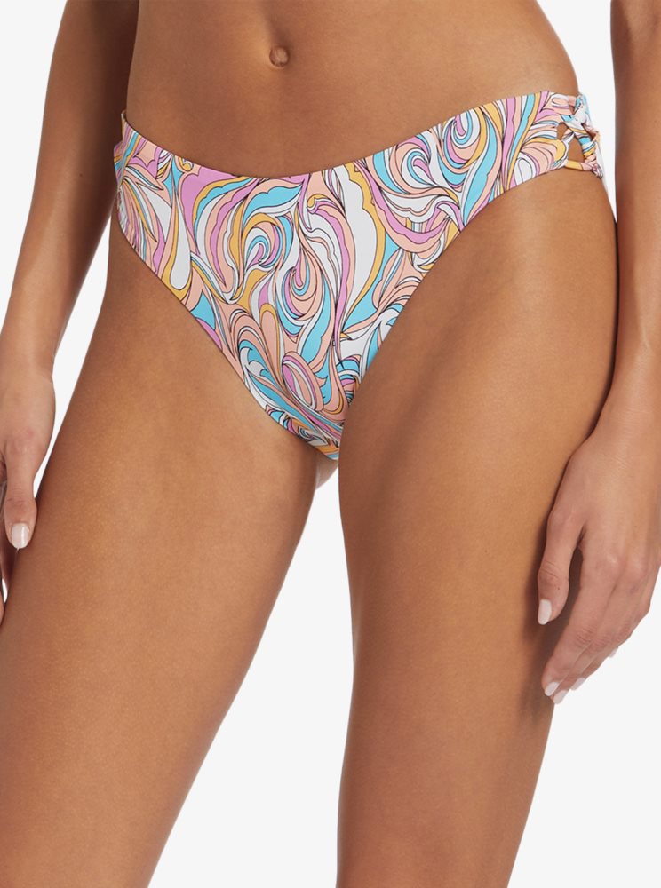 Bas De Bikini Roxy Beach Classics Brides Hipster Multicolore Femme | FCK-60431882