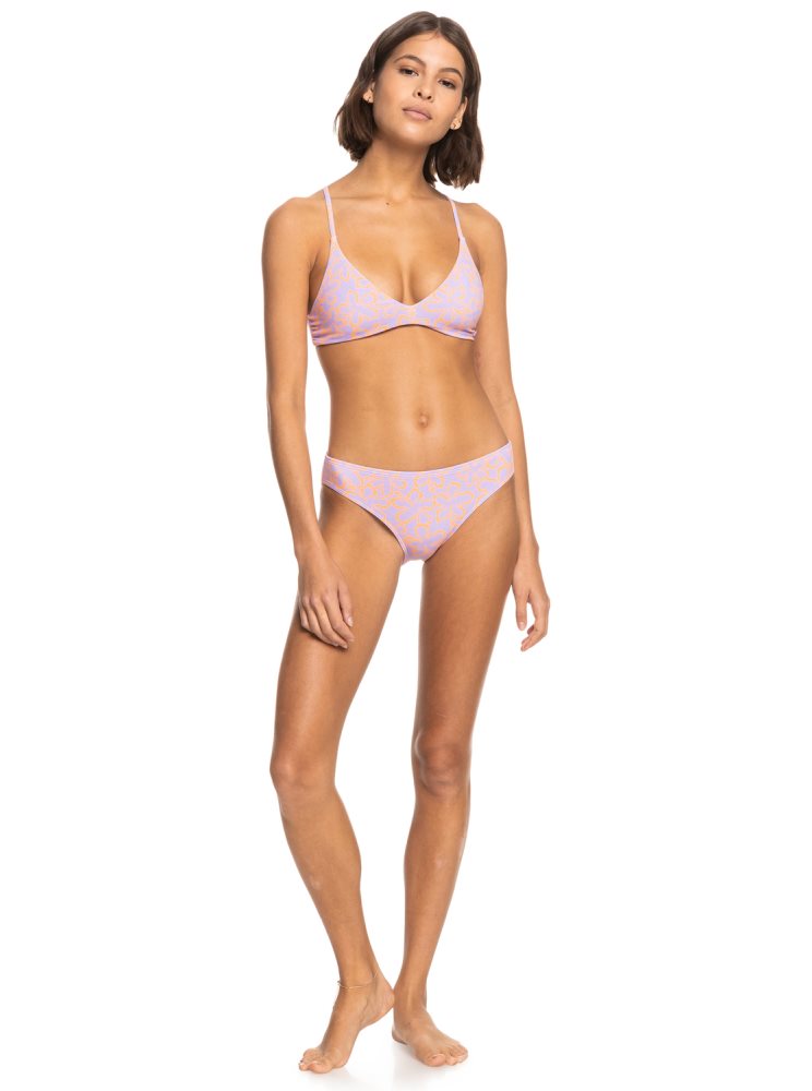 Bas De Bikini Roxy Hawaiian Heat Hipster Orange Femme | WTH-99857177