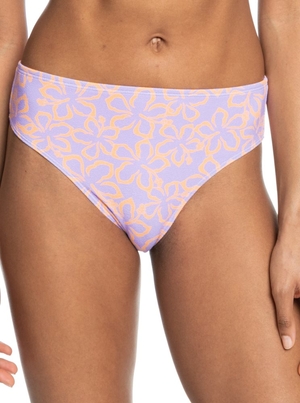 Bas De Bikini Roxy Hawaiian Heat Mid Taille Orange Femme | MLZ-46028323