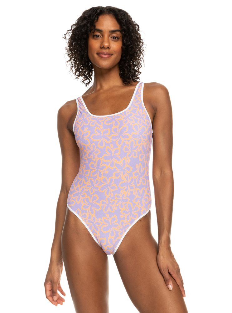 Maillots De Bain Roxy Hawaiian Heat Orange Femme | ACD-27535468