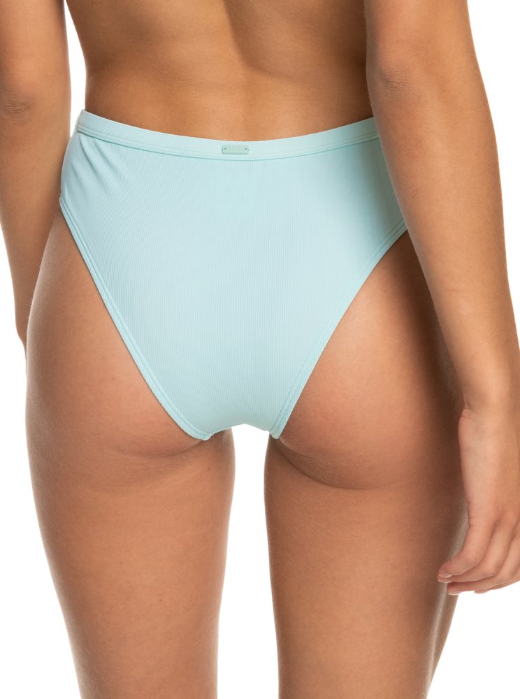 Bas De Bikini Roxy Pro The Backside Moderate Bleu Femme | CGM-08618845