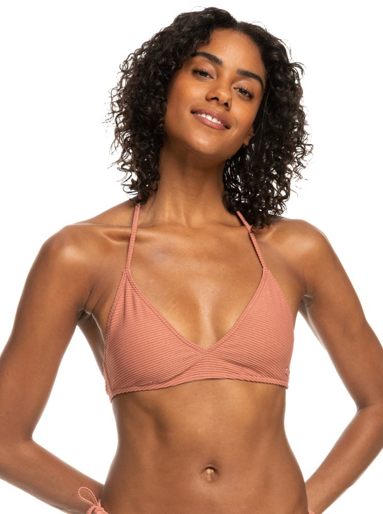 Hauts De Bikini Roxy Coconut Crew Triangle Rose Femme | CMF-52581383