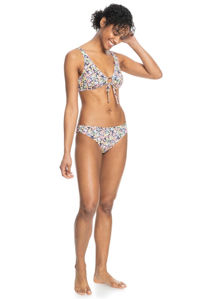 Bas De Bikini Roxy Beach Classics Brides Hipster Indigo Femme | QQE-84886587