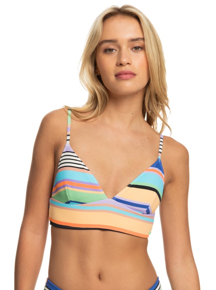 Hauts De Bikini Roxy Color Jam Tank Grise Foncé Femme | JXU-58914566