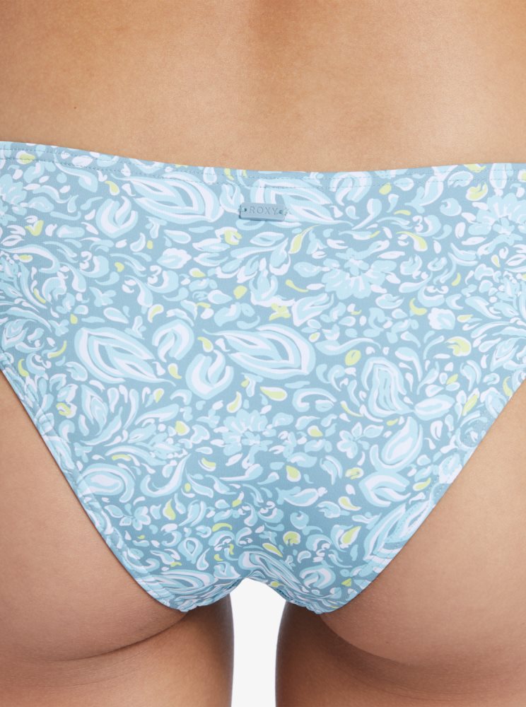 Bas De Bikini Roxy Seaside Tropics Bleu Femme | KTH-84655829