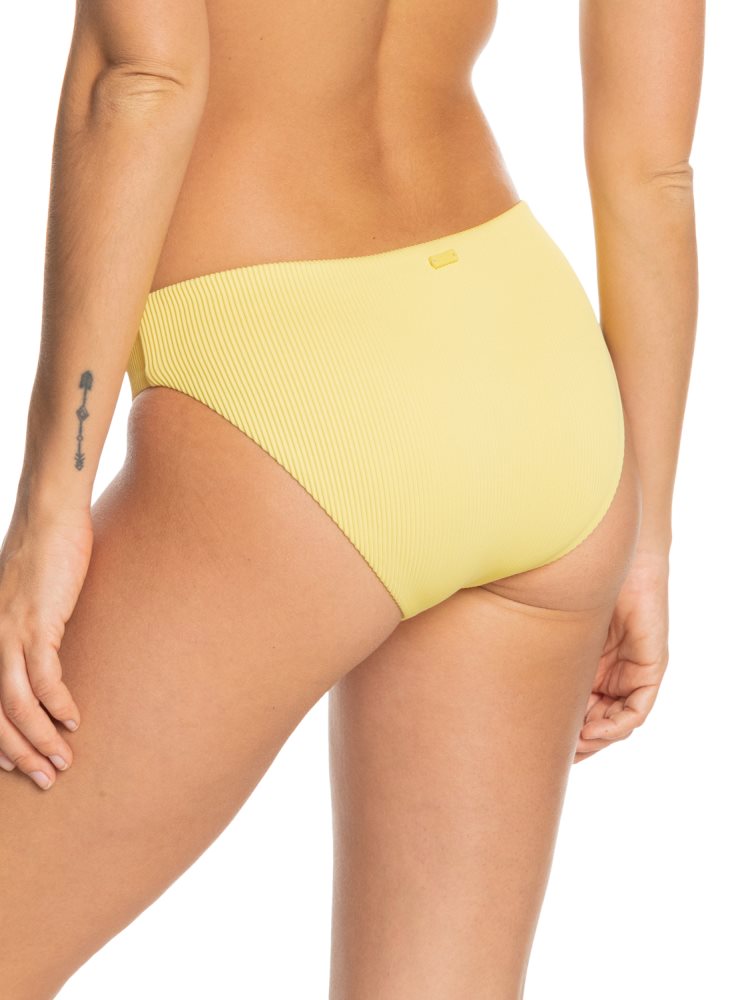 Bas De Bikini Roxy Love The Comber Jaune Femme | CQU-83448672