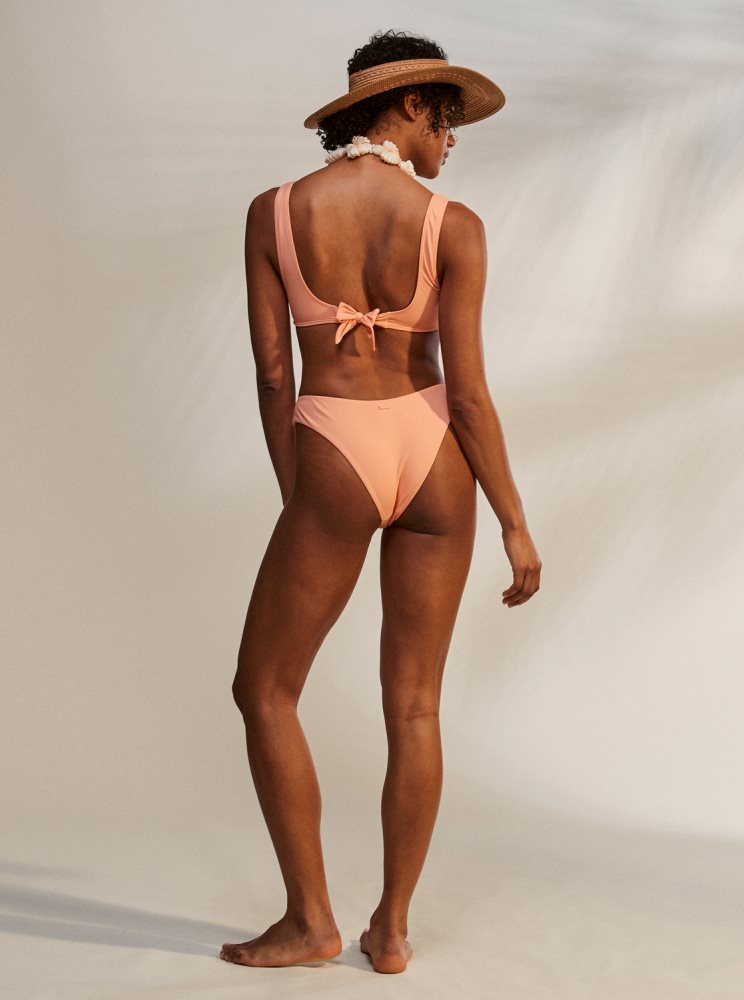 Hauts De Bikini Roxy Beach Classics Elongated Triangle Rose Femme | OMA-53491170