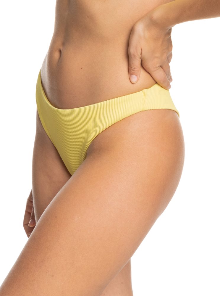 Bas De Bikini Roxy Love The Baja Jaune Femme | BOW-47705639