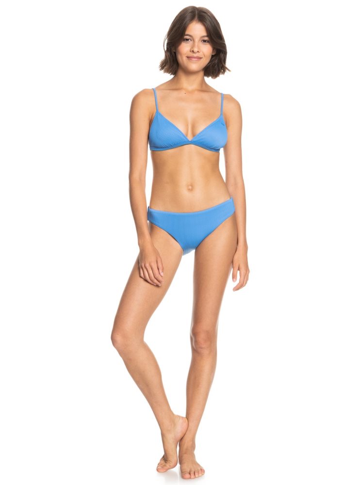 Hauts De Bikini Roxy Love The Sunshine Fixed Triangle Bleu Femme | LKC-01873726