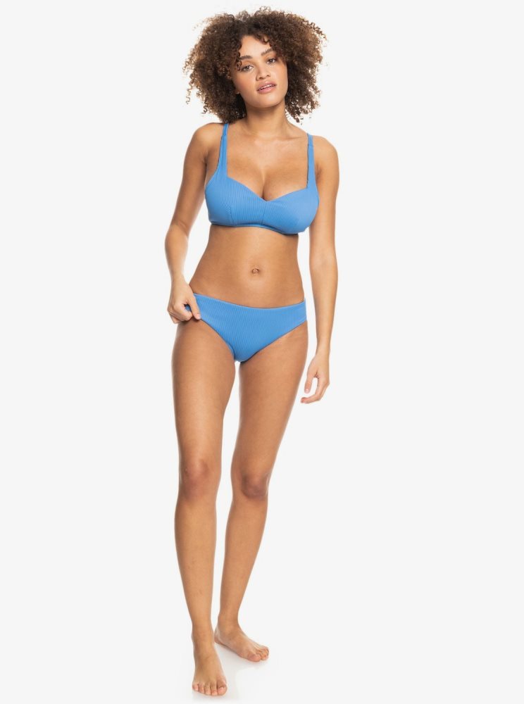 Hauts De Bikini Roxy Love The Sun Ray Bleu Femme | QRH-57293616