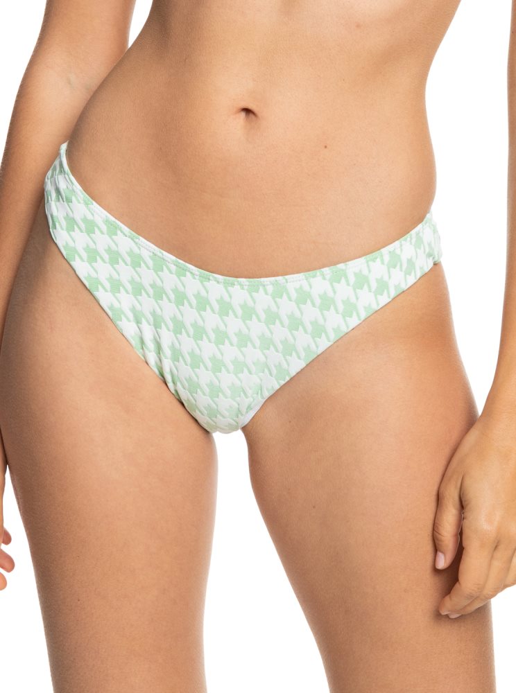 Bas De Bikini Roxy Check It Separate Vert Femme | EAW-79286699